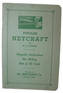 1948 Popular Netcraft Published by The Netcraft Company Net Making Instructions - Picture 1 of 14