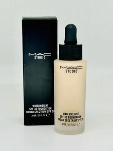Mac Studio Waterweight SPF30 Foundation NC15 - Full Size 30mL / 1.0 Oz. New Box - Picture 1 of 3