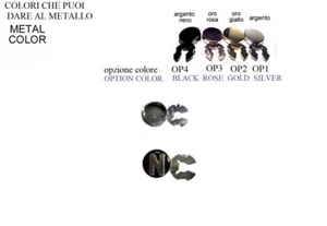 1 Pièce Couvre-Boutons 1 Initiale Coul. Argent Émail Noir Pour Couple Acheter 2 - Picture 1 of 6