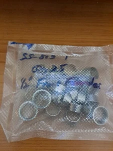 Swagelok SS-813-1   Bag of 25  1/2" SS  Front Ferrules , - Picture 1 of 1