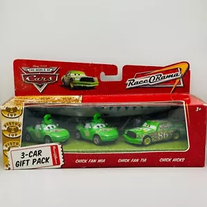Disney Pixar Cars - CHICK FAN MIA & TIA 3-Pack 2009 - 1:55 Diecast - Picture 1 of 1