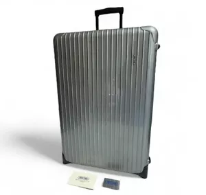 Rimowa salsa 104L gris plata 2 ruedas maleta de transporte de Japón - Imagen 1 de 15