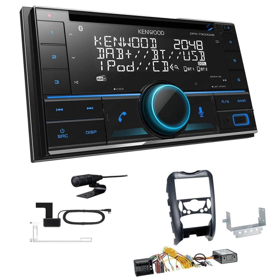 Kenwood DPX-7300DAB Autoradio Bluetooth DAB+ für MINI Clubmann ab 2007 Canbus - Bild 1 von 4
