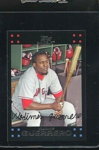 2007 TOPPS #300 VLADIMIR GUERRERO ANAHEIM ANGELS 