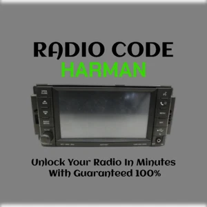ANTI-THEFT HARMAN RADIO CODE SERIES MyGIG NTG4 REW C STEREO PINCODE SERVICE - Bild 1 von 5
