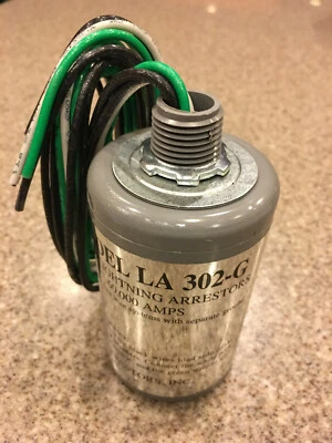 Delta LA302G 250V proteção monofásica para pára-raios LA 302 com solo - Imagem 1 de 4