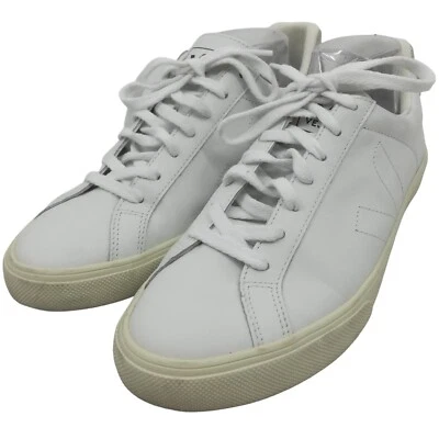 Veja Esplar Womens White Low Top Tennis Shoes Size US 10 EU 42 Sneakers Logo - Image 1 of 4