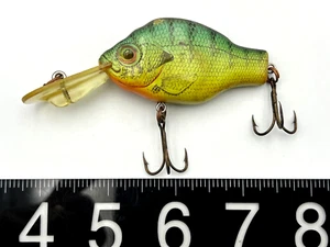Vintage Rebel Bait Fish Series Rattle Crankbait Fishing Lure - Picture 1 of 3