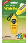 Coghlan's Four Function Whistle for Kids - Yellow