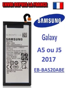 Batterie d'origine Samsung EB-BA520ABE A5 2017 / J5 2017 - 3000mAh - Photo 1 sur 1