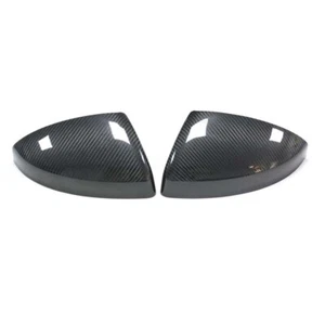 Dry Carbon Fiber Add-on Side Mirror Cover for Audi R8 TT 2016+ w/o Lane Assist - Picture 1 of 5