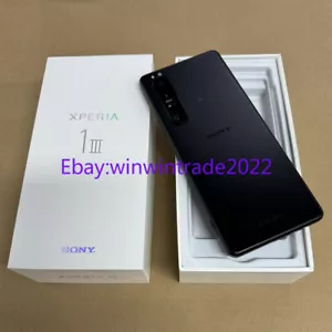 Sony Xperia 1 iii 256/512GB Dual SIM 5G 6.5" Unlocked Cellphone-New All Colors - Picture 1 of 18