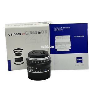 New Carl ZEISS C Biogon T * 35mm f2.8 ZM Mount Lens - BLACK Made in Japan