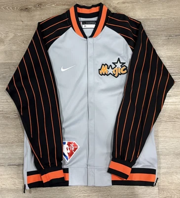 2021-22 Orlando Magic #14 Gary Harris Game Worn Warm-Up Jacket Size L Tall - Image 1 of 4