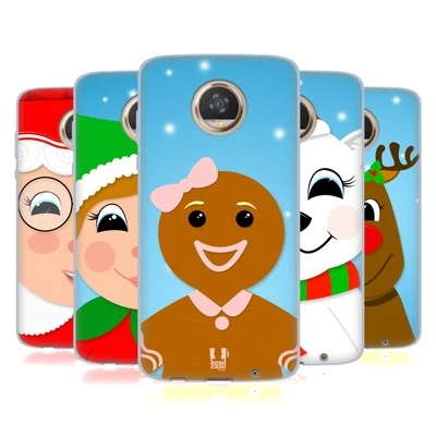 HEAD CASE DESIGNS JOLLY CHRISTMAS CHARACTERS SOFT GEL CASE FOR MOTOROLA PHONES - Image 1 of 4