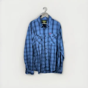 Dixxon Flannel Company The Limited gris y negro bambú manga larga para hombre XLT - Imagen 1 de 8