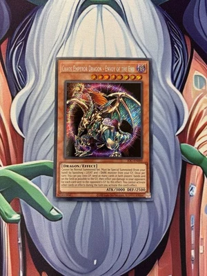 Chaos Emperor Dragon-Envoy of the End/ Secret Rare/ IOC (2020 Reprint)/ Mint - Image 1 of 2
