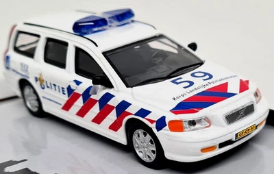 wonderful diecast modelcar 1/43 VOLVO V70 2007 "POLITIE KLPD #59" (NL) - lim.ed. - Image 1 of 4