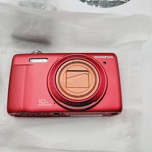 Cámara Digital Olympus VR-340 16mp Roja Nueva Caja Abierta - Imagen 1 de 8