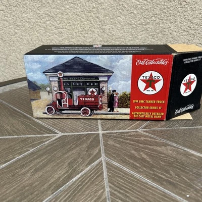 Ertl Collector Series 17 1919 GMC Tanker Truck Texaco Petroleum Products NEW - Image 1 of 2