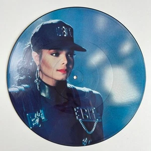 JANET JACKSON Rhythm Nation 1989 UK 12" Picture Disc Single Cat # USAPD 673 - Picture 1 of 2