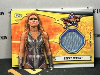 2019 Topps WWE Summerslam Mat Relics Becky Lynch #MR-BL - Image 1 of 2