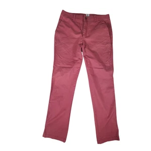 Gap Girlfriend Chino Pants Womens 2 28x28 Coral Color Preppy - Picture 1 of 14
