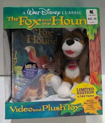 Disney Rare Limited Edition The Fox and the Hound. First Time On Video. - Image 1 of 4