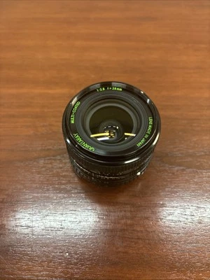 Vintage Quantaray 1:28 f/2.8 28mm Multi Coated SLR Camera Lens Mount Japan VGC - Image 1 of 4