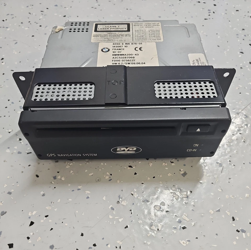 2006 BMW 750i E65 Navigation DVD Computer 65909166876 OEM Used - Image 1 of 4