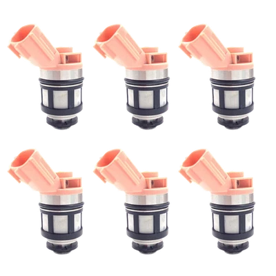 6x Flujo de inyector de combustible para Nissan/Quest 1997-2000 Infiniti QX4 1999-2002 3,3 L Foto 1 de 4