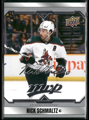 2024-25 Upper Deck MVP Nick Schmaltz Silver Script #180 Arizona Coyotes - Image 1 of 2