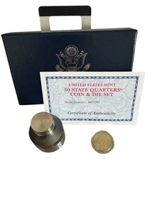 2008 U.S. Mint 50 State Quarters Coin Die Set with OGP & COA 2008 Oklahoma - Picture 1 of 3