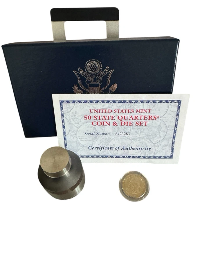2008 U.S. Mint 50 State Quarters Coin Die Set with OGP & COA 2008 Oklahoma - Image 1 of 3