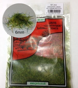 Javis JHG5a - 1 x Bag 6mm Static Grass Spring Green Mix - Picture 1 of 3
