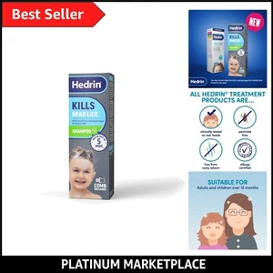 Clinically Proven Head Lice Shampoo & Comb Kit - Family Safe Solution 100ml - Picture 1 of 8