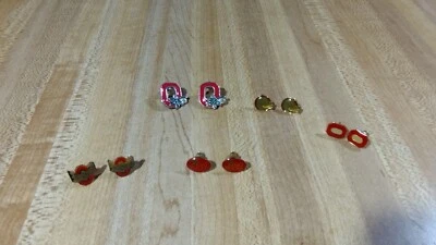 #2 (5) Sets Ohio State Buckeyes Earrings Lot! - Image 1 of 4