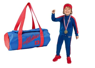 Traje de chándal olímpico Champion para niños pequeños disfraz y bolso de Halloween - 2T #6142 Foto 1 de 4