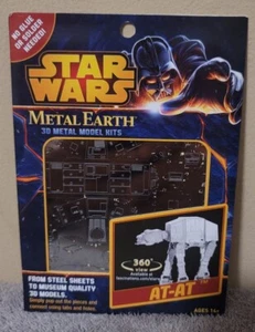 *New* Fascinations Metal Earth Star Wars: AT-AT 3D Laser Cut Steel Model Kit - Picture 1 of 2
