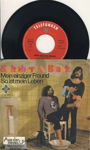 SCHOBERT & BLACK: Mein einziger Freund - 7" Single - 1972 - sehr guter Zustand - Bild 1 von 1