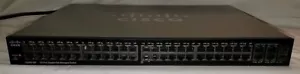 Cisco SG300-52P 52-Port Gigabit PoE Managed Ethernet Switch Used - Picture 1 of 7