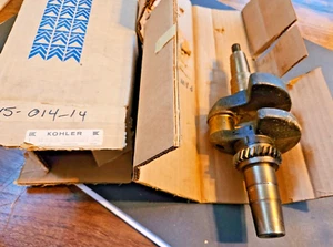 Kohler Part No. 45 014 14 Crankshaft - New Old Stock - Bild 1 von 6