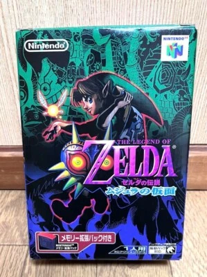 The Legend Of Zelda Majora's Mask Memory Pak Expansion Nintendo 64 Japan Game - Image 1 of 4