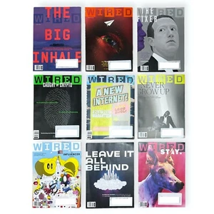 Wired Magazine 2022 February - November Issues Lot of 9 - Picture 1 of 13