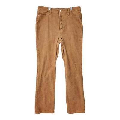 Pantalones de pana Old Navy para mujer talla 12 32x28 tiro extra alto Kicker Bootcut marrón Foto 1 de 4