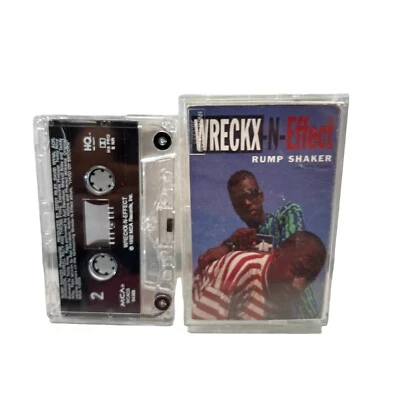 1992 WRECKX-N-EFFECT Cassette Tape RUMP SHAKER Single Produced By Teddy Riley Foto 1 de 3