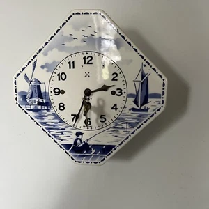 Vintage 8 Day Clock, Made In Germany Great Working Condition - Picture 1 of 8