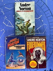 Forerunner Series- Andre Norton (#2-4) 1973-1981 Ace/TOR Editions - Picture 1 of 23