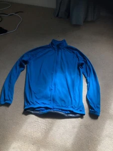 Endura Men’s Cycling Jersey Long Sleeved Large Blue - Picture 1 of 4