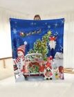 Christmas Car & Gnome 72 X 72 Shower Curtain With Hooks